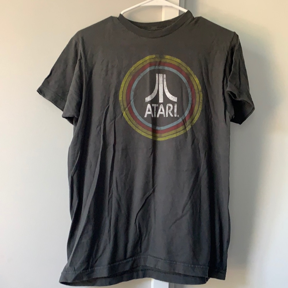 ATARI unisex medium grey short sleeve shirt